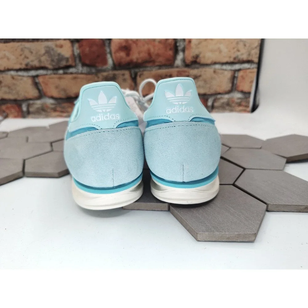 adidas Originals SL 72 OG W Aqua Mint Sky Blue White Women Sz 10 Retro Running